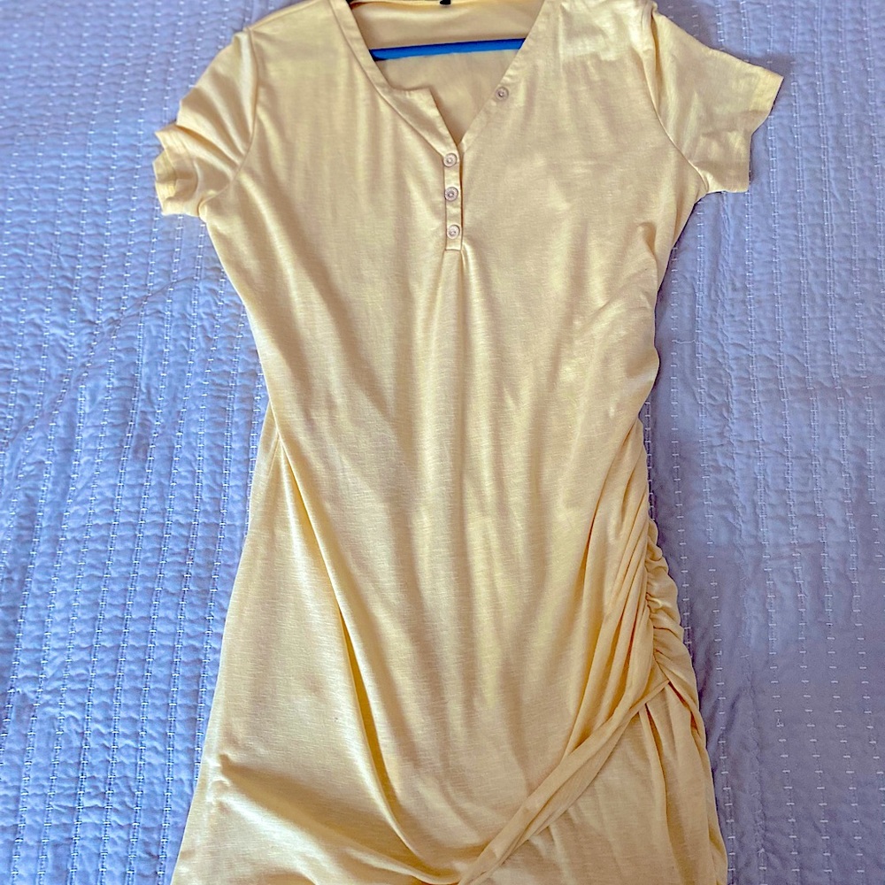 Yellow Amazon spring dress.